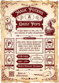 Spooky Workshop, Friday 31st October, 11am - 12 noon
