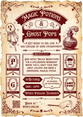 Spooky Workshop, Friday 31st October, 11am - 12 noon