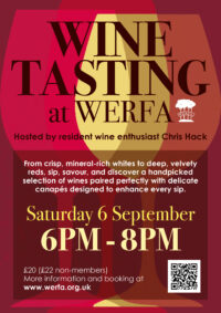 Wine Tasting, Saturday 6th September